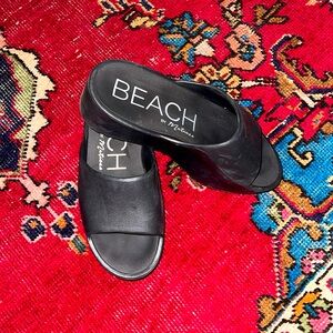 Beach By Matisse platform sandals Black*Womens size 8